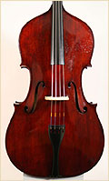 Upright German double bass