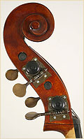 Schoenbach upright bass scroll