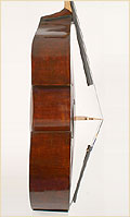 Austrian upright bass side