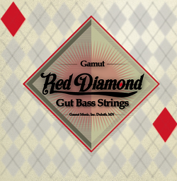 Red Diamond Gut Bass Strings