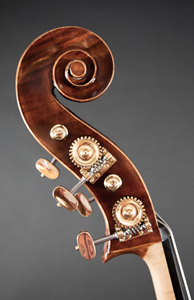 Rogeri double bass scroll