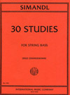 Upright Double Bass Method and Study Books